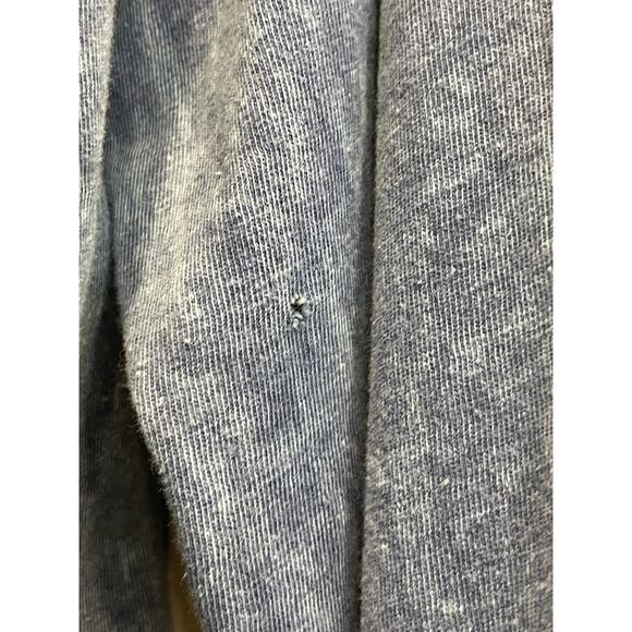 US Vintage Blue L/s T-shirt San Antonio Texas L, horns, distressed 100% Cotton - Picture 3 of 6